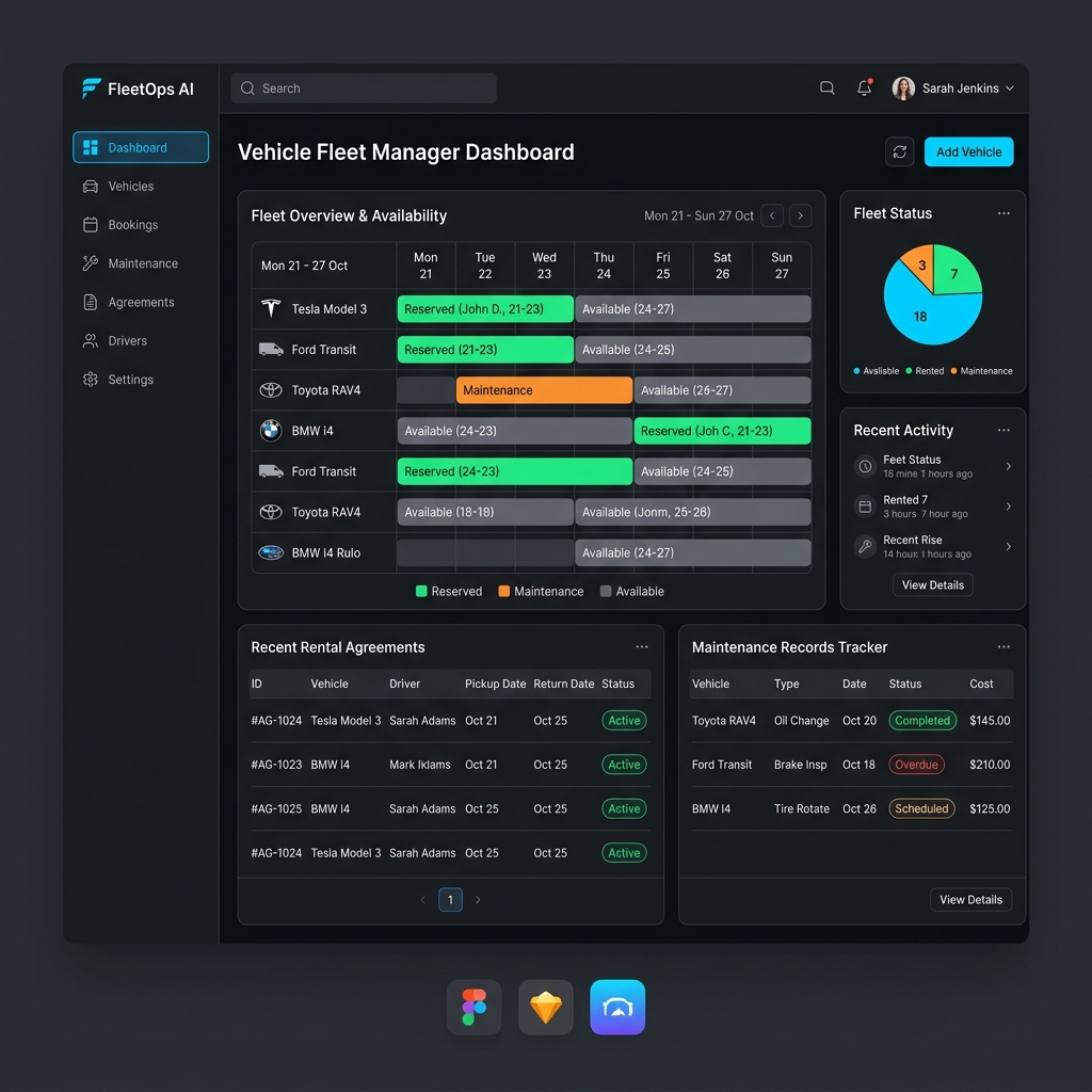 Cars Manager Preview