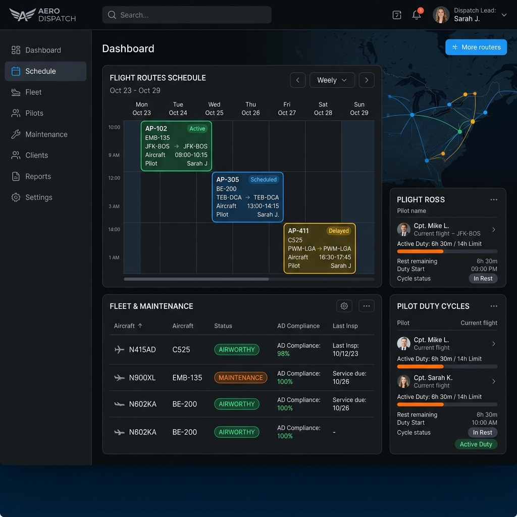 Flys Manager Preview
